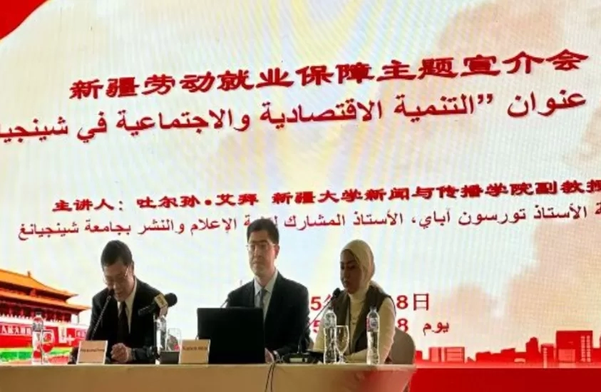 تورسون آباى يكشف اسرار التنمية فى مقاطعة شينجيانج الصينية 15 - جريدة المساء