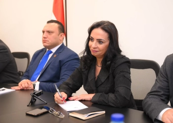وزيرة التضامن خلال اللقاء
