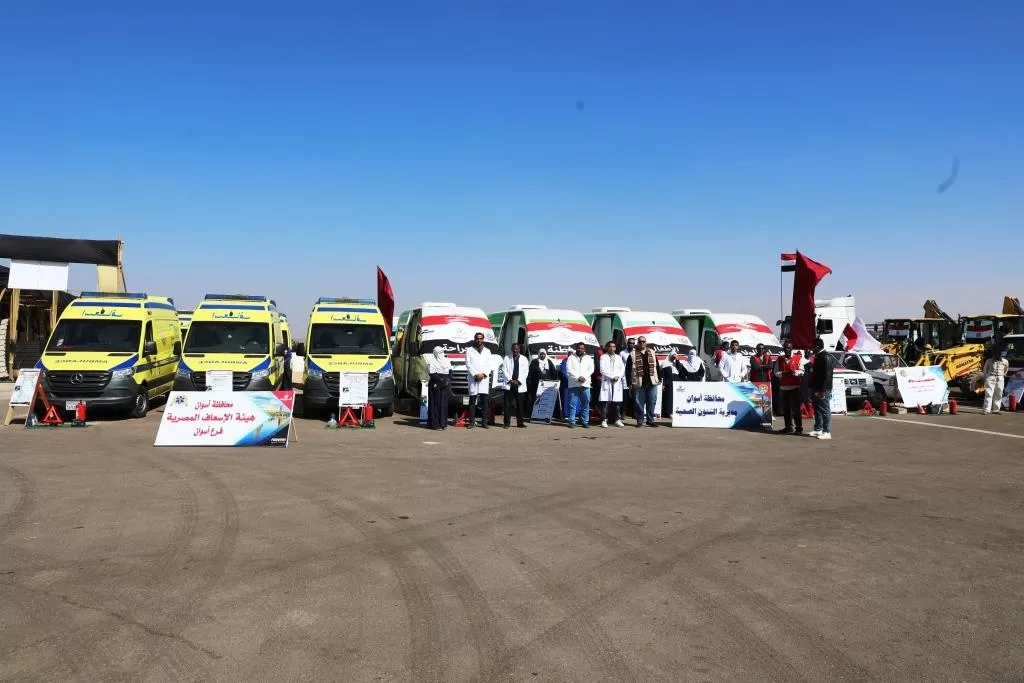 محافظ أسوان يقدم شكره لكافة الأجهزة التنفيذية المشاركة بمشروع "صقر 145 " لمجابهة الأزمات والكوارث لحصولها على درجة الإمتياز والإشادة من قوات الدفاع الشعبى والعسكرى 19 - جريدة المساء