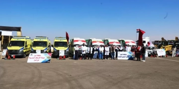 محافظ أسوان يقدم شكره لكافة الأجهزة التنفيذية المشاركة بمشروع "صقر 145 " لمجابهة الأزمات والكوارث لحصولها على درجة الإمتياز والإشادة من قوات الدفاع الشعبى والعسكرى 1 - جريدة المساء