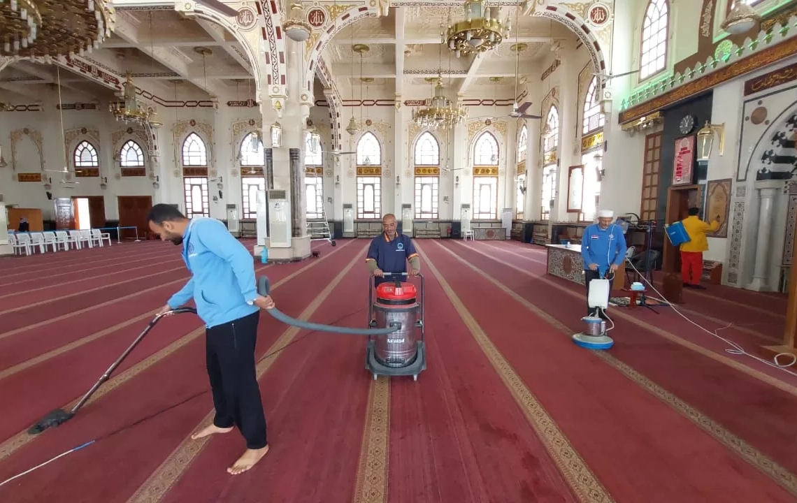 اوقاف البحرالأحمر تواصل حملات تطهير وتعقيم وتنظيف المساجد استعدادا لشهر رمضان 20 - جريدة المساء اوقاف البحرالأحمر تواصل حملات تطهير وتعقيم وتنظيف المساجد استعدادا لشهر رمضان 19 - جريدة المساء
