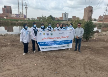 حملة مكبرة للنظافة ورفع الملوثات الصلبة الملوثة لبحر يوسف بمدينة الفيوم وسنرو بأبشواي 27 - جريدة المساء