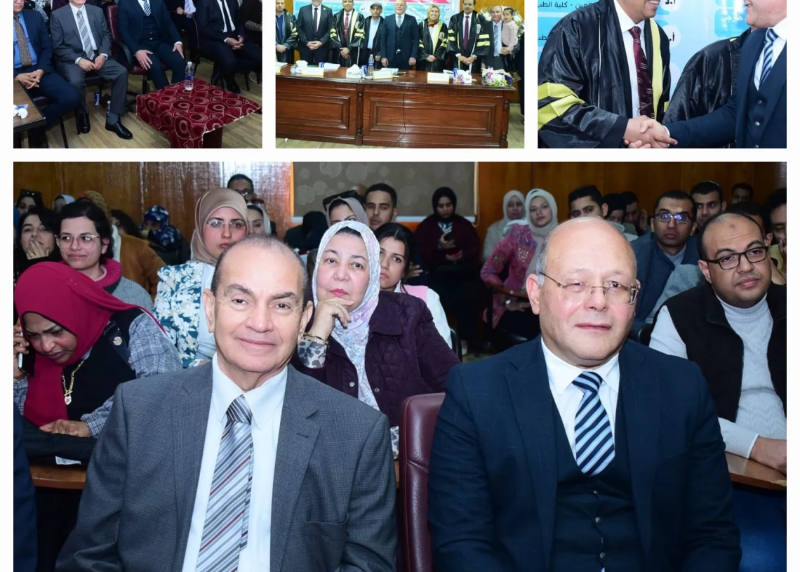 رئيس جامعة سوهاج يشهد فعاليات مناقشة رسالة دكتوراه بقسم طب وجراحة العيون 19 - جريدة المساء