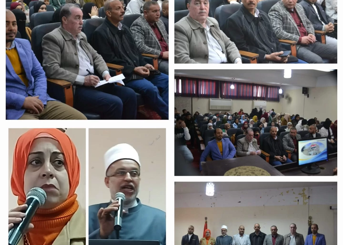 كلية التكنولوجيا والتعليم جامعة سوهاج تعقد ندوه توعوية عن المشكلة السكانية بمشاركة 120 طالبا وطالبة 19 - جريدة المساء