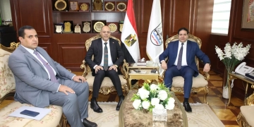 نائب محافظ بني سويف يستقبل وزير العمل  في مستهل زيارته للمحافظة   1 - جريدة المساء