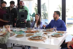 أحمد داود من كواليس تصوير مسلسل" الشرنقة" 21 - جريدة المساء