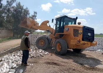 زالة ٣ حالات تعدٍ على الأراضي الزراعية جنوب بورسعيد 20 - جريدة المساء