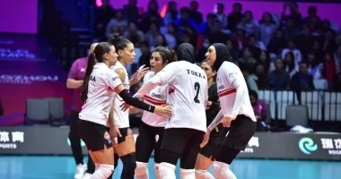 طائرة سيدات الزمالك في ربع نهائي كأس مصر 17 - جريدة المساء