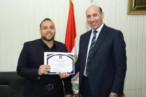 محمد خالد ومريم نادر.. نجوم الأوائل في مسابقة الطالب والطالبة المثاليين بجامعة الزقازيق 35 - جريدة المساء