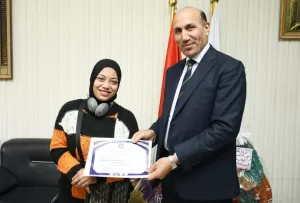 محمد خالد ومريم نادر.. نجوم الأوائل في مسابقة الطالب والطالبة المثاليين بجامعة الزقازيق 31 - جريدة المساء
