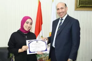 محمد خالد ومريم نادر.. نجوم الأوائل في مسابقة الطالب والطالبة المثاليين بجامعة الزقازيق 29 - جريدة المساء