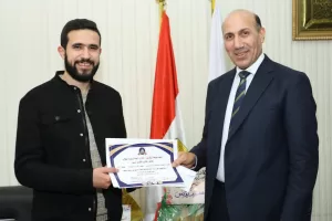 محمد خالد ومريم نادر.. نجوم الأوائل في مسابقة الطالب والطالبة المثاليين بجامعة الزقازيق 27 - جريدة المساء
