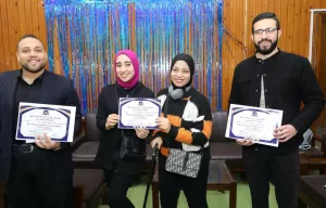 محمد خالد ومريم نادر.. نجوم الأوائل في مسابقة الطالب والطالبة المثاليين بجامعة الزقازيق 25 - جريدة المساء
