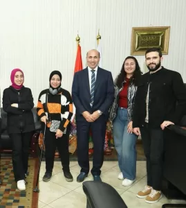 محمد خالد ومريم نادر.. نجوم الأوائل في مسابقة الطالب والطالبة المثاليين بجامعة الزقازيق 21 - جريدة المساء