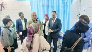وكيل صحة الشرقية والوفد الياباني يتابعان اثر المشروع التدريبي بمستشفى الزقازيق العام 25 - جريدة المساء