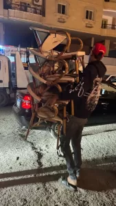 تسبب إزعاجًا للمواطنين وتعيق الحركة.. محافظة الجيزة تشمع مقاهٍي مخالفة بحدائق الأهرام وترفع ١١٠٠ حالة إشغال وتعدٍّ على الطريق العام 25 - جريدة المساء