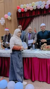 تكريم حفظة القرآن الكريم والأمهات المثاليات بكلية البنات الأزهرية بالعاشر من رمضان 59 - جريدة المساء