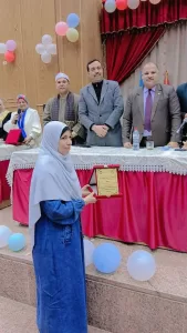 تكريم حفظة القرآن الكريم والأمهات المثاليات بكلية البنات الأزهرية بالعاشر من رمضان 57 - جريدة المساء