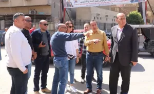 استعدادا للعيد.. نائب محافظ الجيزة تتفقد حالة النظافة والإشغالات بإمبابة والوراق 23 - جريدة المساء