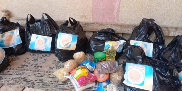 أمانة المرأة بحزب الشعب الجمهوري بمركز الوقف تدعم 40 أسرة بشنط رمضانية 1 - جريدة المساء