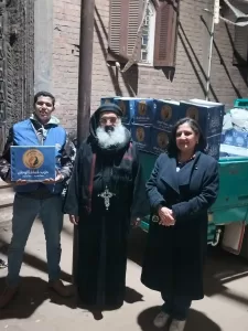 حزب حماة الوطن بالشرقية.. يوزع كراتين رمضان على الإخوة الأقباط المستحقين عبر الكنائس 33 - جريدة المساء