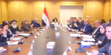 مايا مرسي تترأس اجتماع مجلس إدارة صندوق تأمين الأسرة لمناقشة تنقية البيانات وتحسين الخدمات 2 - جريدة المساء مايا مرسي تترأس اجتماع مجلس إدارة صندوق تأمين الأسرة لمناقشة تنقية البيانات وتحسين الخدمات 1 - جريدة المساء