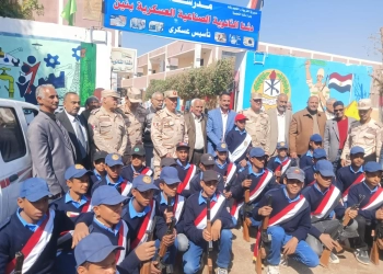 لجنة من قيادة الدفاع الشعبي والعسكري تتابع المدارس العسكرية بقنا 35 - جريدة المساء