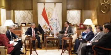 رئيس هيئة الرعاية الصحية بحث مع سفير كوريا الجنوبية تعزيز التعاون في مجالات الرعاية الصحية والتكنولوجيا الطبية 1 - جريدة المساء