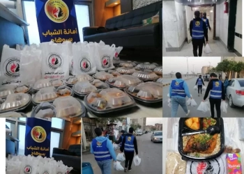 لليوم الخامس من رمضان.. حزب حماة الوطن بسوهاج يواصل توزيع مئات الوجبات والعصائر للصائمين 26 - جريدة المساء