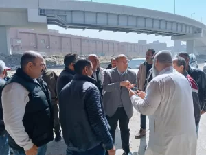 نائب محافظ الجيزة يتابع التجهيزات النهائية لمشروع خط الصرف الصحي ١٢٠٠ بقرية بشتيل بأوسيم 29 - جريدة المساء