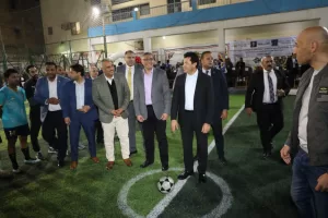 في ليلة رمضانية.. وزير الشباب والرياضة ومحافظ الجيزة يفتتحان الملعب الخماسي بالساحة الشعبية 23 - جريدة المساء