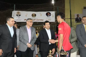 في ليلة رمضانية.. وزير الشباب والرياضة ومحافظ الجيزة يفتتحان الملعب الخماسي بالساحة الشعبية 33 - جريدة المساء