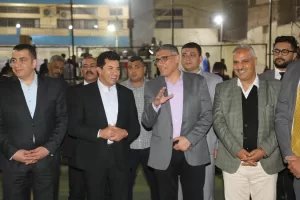 في ليلة رمضانية.. وزير الشباب والرياضة ومحافظ الجيزة يفتتحان الملعب الخماسي بالساحة الشعبية 35 - جريدة المساء