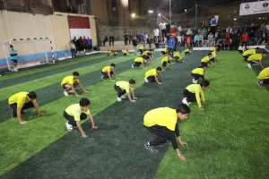 في ليلة رمضانية.. وزير الشباب والرياضة ومحافظ الجيزة يفتتحان الملعب الخماسي بالساحة الشعبية 37 - جريدة المساء