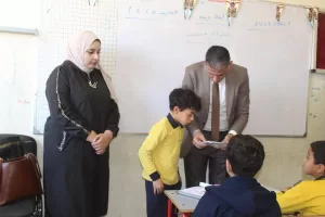 وكيل وزارة التعليم بالجيزة يشيد بأداء مدارس أكتوبر وجنوب 21 - جريدة المساء