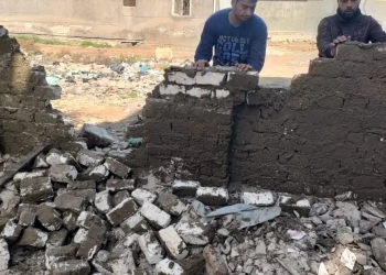 إزالة أعمال بناء مخالفة في المهد بقرية أبيس العاشرة 21 - جريدة المساء