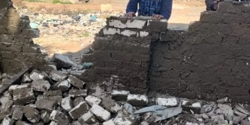 إزالة أعمال بناء مخالفة في المهد بقرية أبيس العاشرة 1 - جريدة المساء