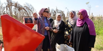 قومى المرأة يطلق مشروع انتاج السماد العضوي (الكمبوست) من تحويل المخلفات الزراعية بمحافظة القليوبية 1 - جريدة المساء