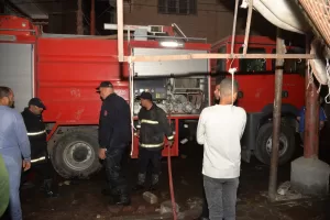 السيطرة على حريق هائل بمدينة منفلوط بأسيوط 31 - جريدة المساء