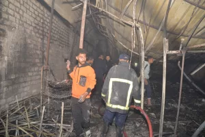 السيطرة على حريق هائل بمدينة منفلوط بأسيوط 27 - جريدة المساء