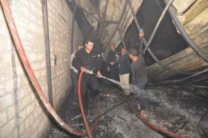 السيطرة على حريق هائل بمدينة منفلوط بأسيوط 25 - جريدة المساء