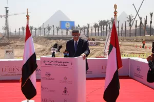 محافظ الجيزة يضع حجر الأساس لمشروع فندق سوفيتل ليجند الأهرامات بطريق القاهرة–الإسكندرية الصحراوي 29 - جريدة المساء