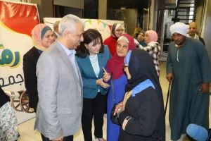 ذوو الهمم على مائدة إفطار جمعية "أنا مصري" بقنا 85 - جريدة المساء