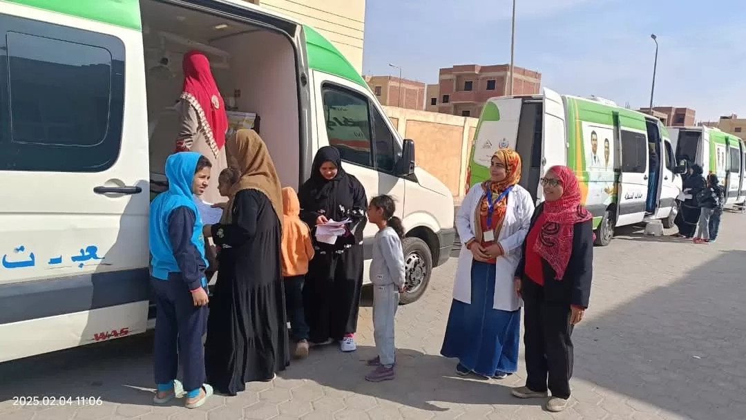 الكشف الطبي على ١١٨٧٤ مواطنًا خلال ١٢ قافلة علاجية بالجيزة في شهرين 18 - جريدة المساء