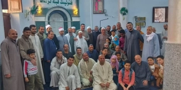 افتتاح مسجد عمار بن ياسر بقرية بني أحمد الغربية بالمنيا 13 - جريدة المساء