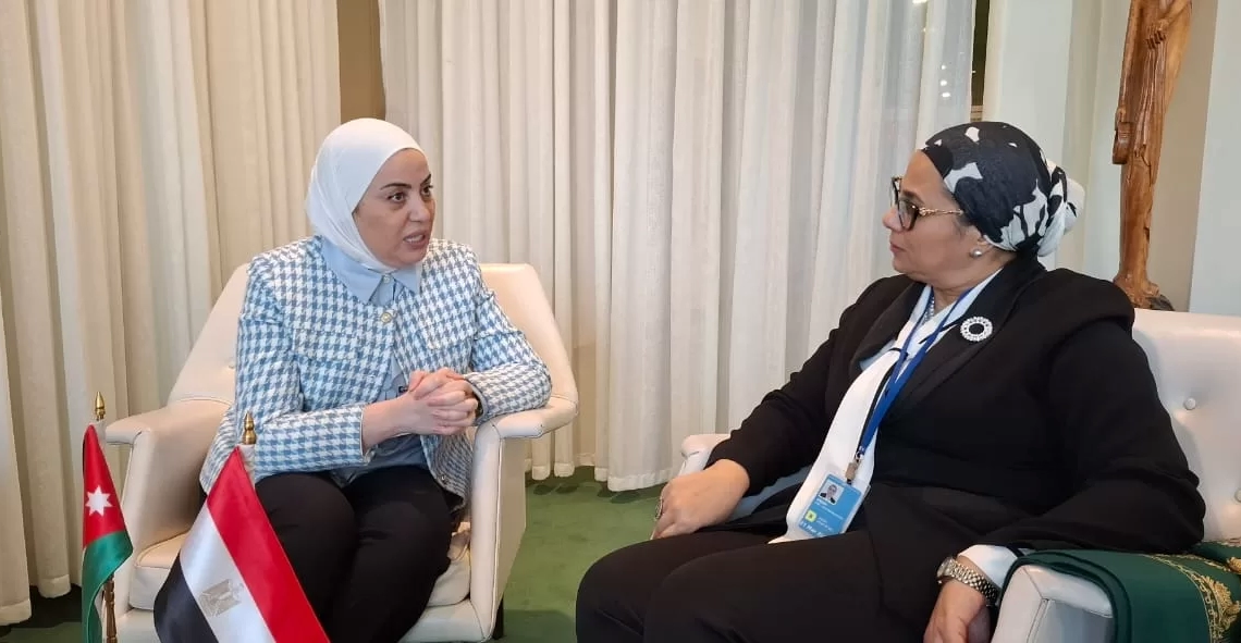 على هامش مشاركتها فى الدورة 69 للجنة وضع المرأة بالأمم المتحدة .. المستشارة أمل عمار تلتقى وزيرة التنمية الاجتماعية بالأردن 19 - جريدة المساء