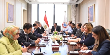 نائب رئيس الوزراء وزير الصحة استقبل مساعد الأمين العام للأمم المتحدة لبحث مستجدات التعاون في التنمية البشرية والقطاع الصحي 2 - جريدة المساء نائب رئيس الوزراء وزير الصحة استقبل مساعد الأمين العام للأمم المتحدة لبحث مستجدات التعاون في التنمية البشرية والقطاع الصحي 1 - جريدة المساء