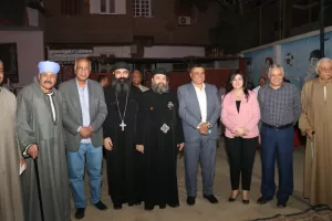 أهالي أرمنت يجتمعون على مائدة إفطار مفتاح الحياة بالأقصر 27 - جريدة المساء