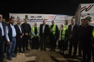 محافظ المنيا يضع حجر الأساس لمشروع تطوير منطقة الحبشي ضمن احتفالات العيد القومي الـ 106 27 - جريدة المساء