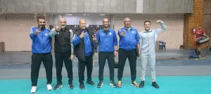 فريق كرة الطائرة بنادي المنيا يصعد إلى الدوري الممتاز بعد فوز مستحق على بني سويف 20 - جريدة المساء